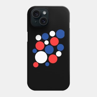 red white and blue Phone Case