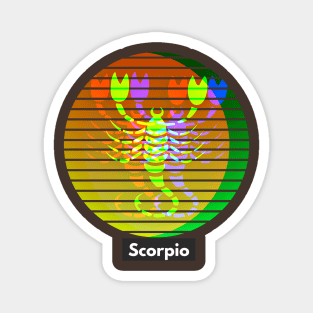 SCORPIO zodiac birthday Magnet