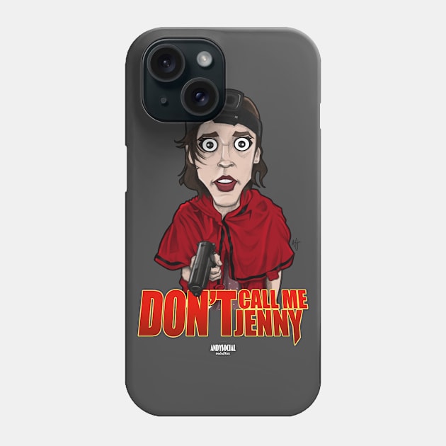 Jennifer Peterson Phone Case by AndysocialIndustries