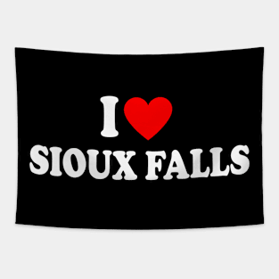 I Heart Sioux Falls Tapestry