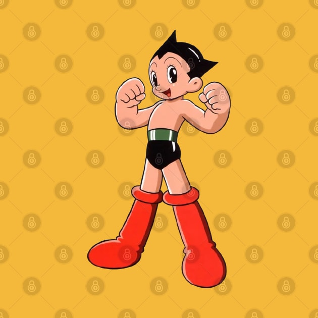 AstroBoy is Ready by offsetvinylfilm