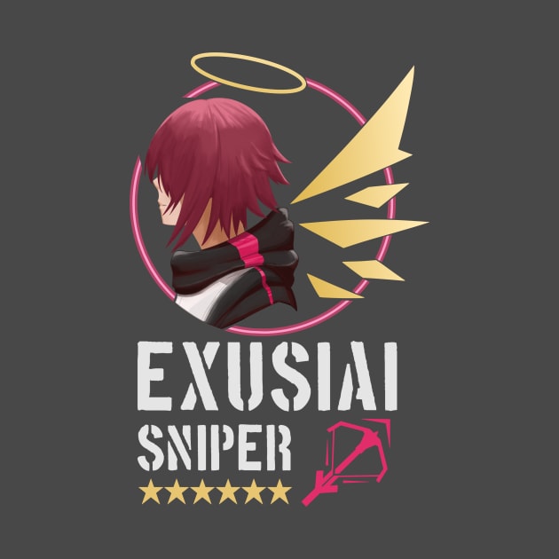 Exusiai card Logo detail by RubyMikotoDesign