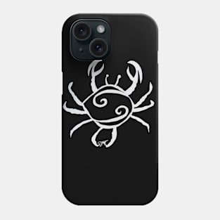 Zodiac - Cancer (neg image) Phone Case