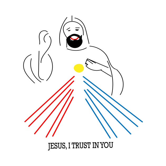 JESUS, I TRUST IN YOU by FlorenceFashionstyle