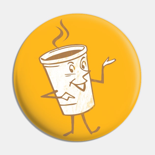 Dancing Coffee Pin by KevShults