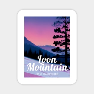 Loon Mountain New Hampshire United States ski Magnet