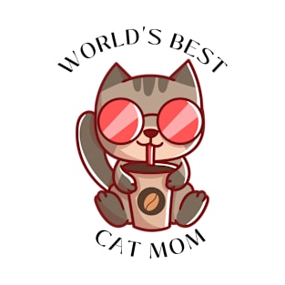 World's Best Cat Mom T-Shirt