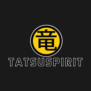 Spirit of the Golden Dragon: Tatsu Kanji logo T-Shirt