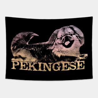 Cute Pekingese dog Tapestry