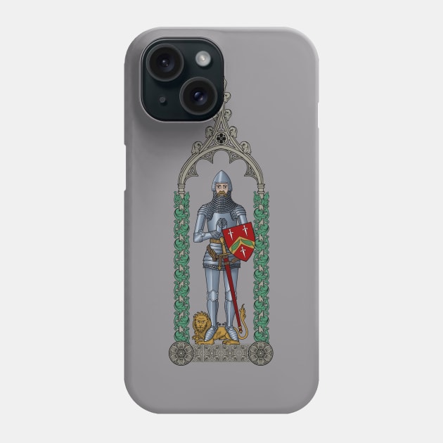 Gothic knight Phone Case by TCilluminate