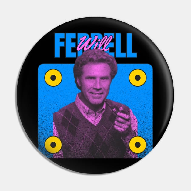 Will Ferrell Pin by LivingCapital 