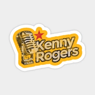 Kenny Rogers Vintage Magnet