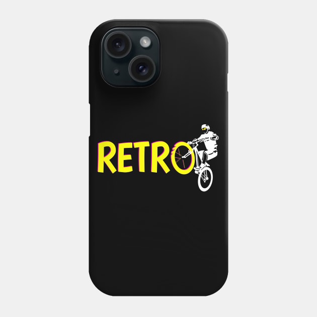 Retro Bike Phone Case by mailboxdisco