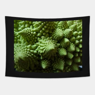 Green Romanesco cauliflower Tapestry