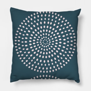 Boho Mid Century Dots 3 Pillow