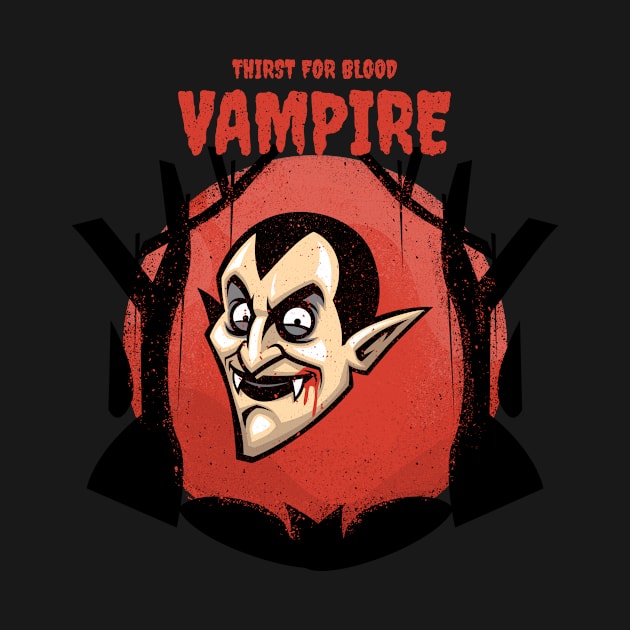 Thirst For Blood Vampire by Awe Cosmos Store