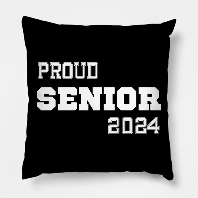 Senior Class 2024 Graduation Pillow by SecuraArt