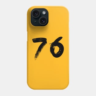 Number 76 Phone Case