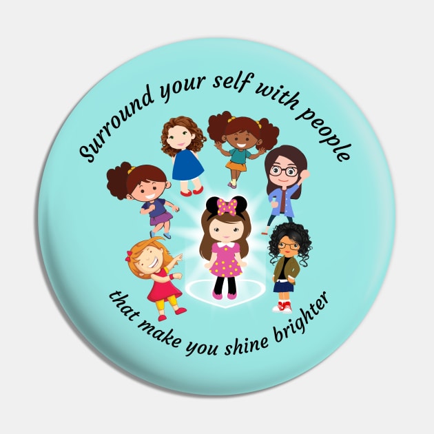 Shine Bright Pin by Accentuate the Positive 