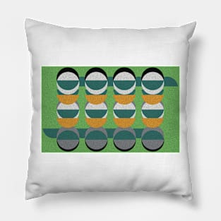 Mid Century Totems Pillow