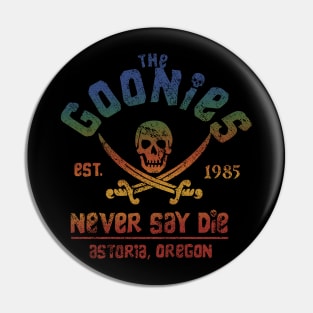 Retro Colors The Goonies Pin