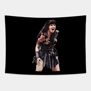 Angry Xena Tapestry