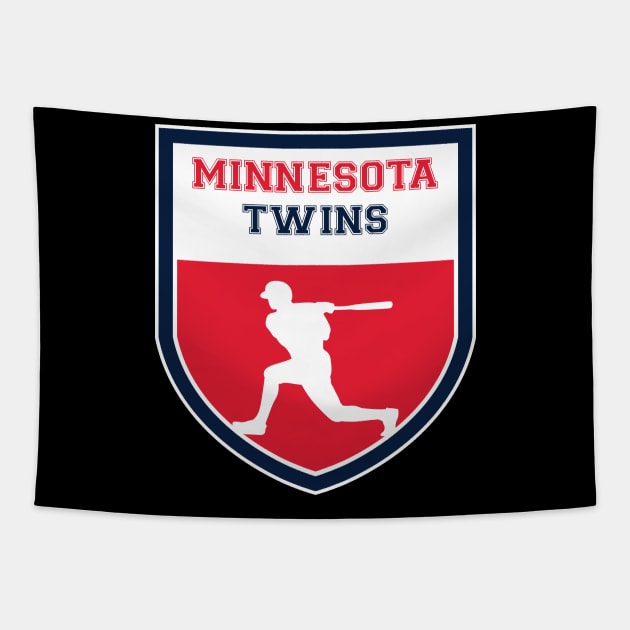 Minnesota Twins Fans - MLB T-Shirt Tapestry by info@dopositive.co.uk