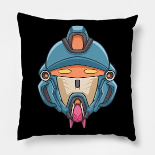 Robot Head Robots Mech Pillow