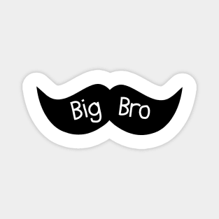 Big Bro Mustache Magnet