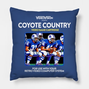 Coyote County 80s Game Pillow