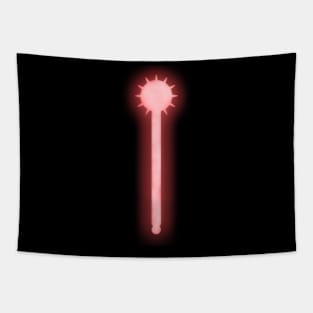 Spiritual Weapon (Red Morningstar) Tapestry