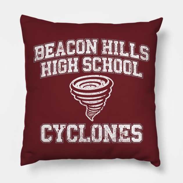 Beacon Hills Cyclones - Teen Wolf (TV Show) Pillow by huckblade