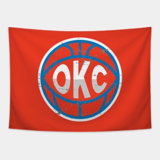 Oklahoma City Basketball 1 Tapestry