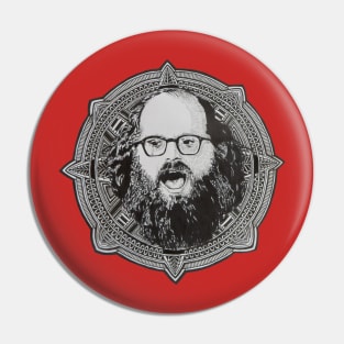 Allen Ginsberg no.1 Pin