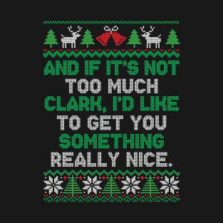 Ugly Christmas Sweater Clark T-Shirt