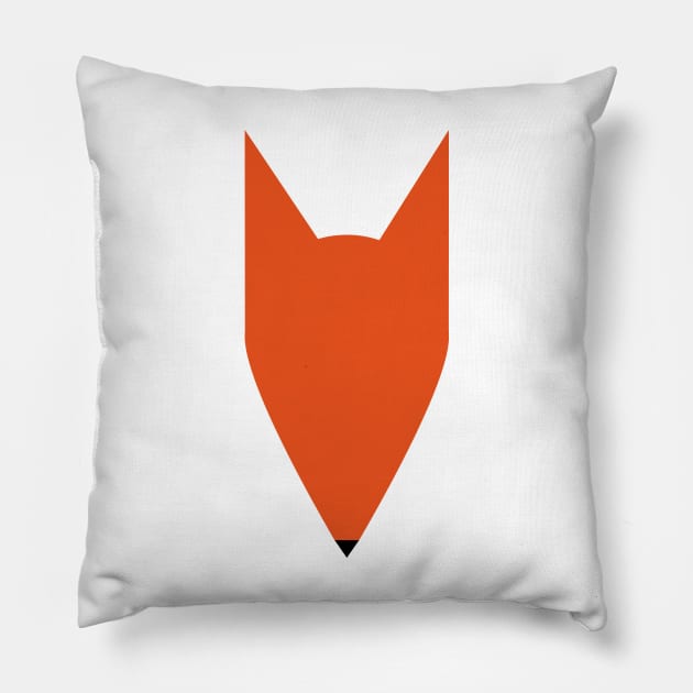 Fox Symbol Foxes Gift Idea Pillow by Shirtbubble