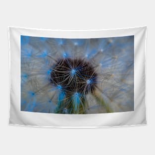 Blue Dandelion Tapestry