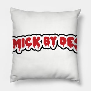 Gimmick By Design Logo Garbage Pail Variant Pillow