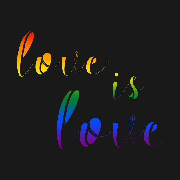 Love is Love - Gay Pride by magicmags