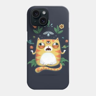 The All Knowing Cat Phone Case