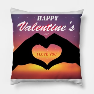 I LOVE YOU VALENTINE'S Pillow