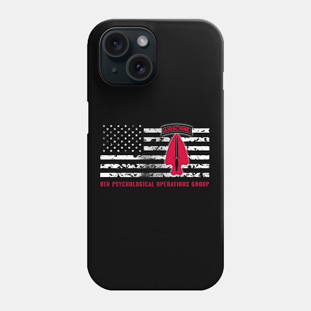 8th Psychological Operations Group Phone Case by Jared S Davies