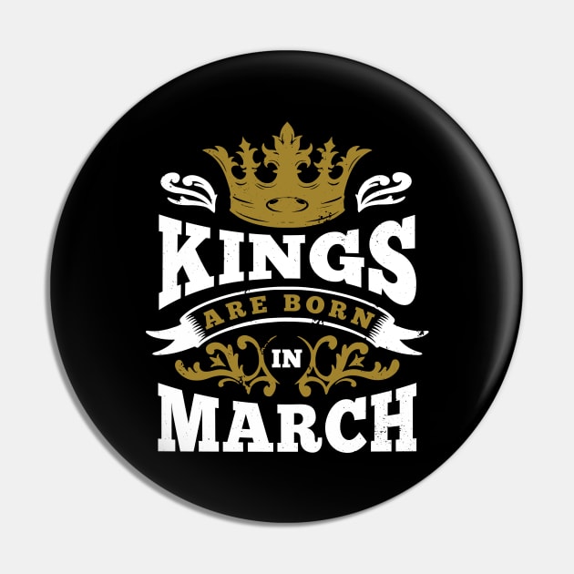 March Monarchs Birthday Pride Pin by Life2LiveDesign