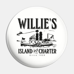 Willie's Island Charters Pin