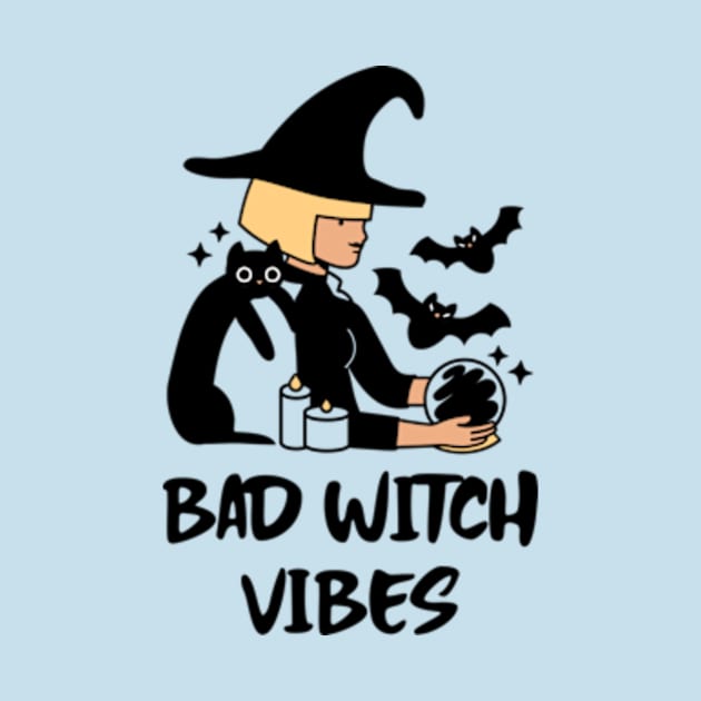 Bad witch vibes Halloween funny 2020 by Life of an Accountant