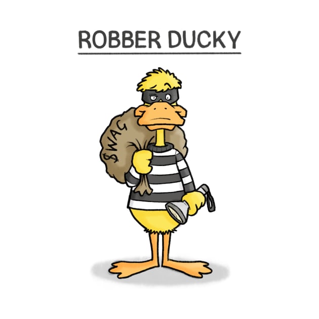 Robber Ducky by CarlBatterbee