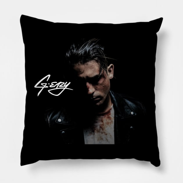 When It's Dark Out GEazy Urban Swagger Graphic Tee Pillow by WildenRoseDesign1