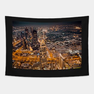 Dubai Cityscape Tapestry