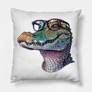 See the World Through CrocVision! Pillow