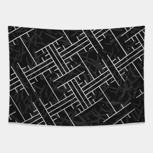 White Maze Tapestry